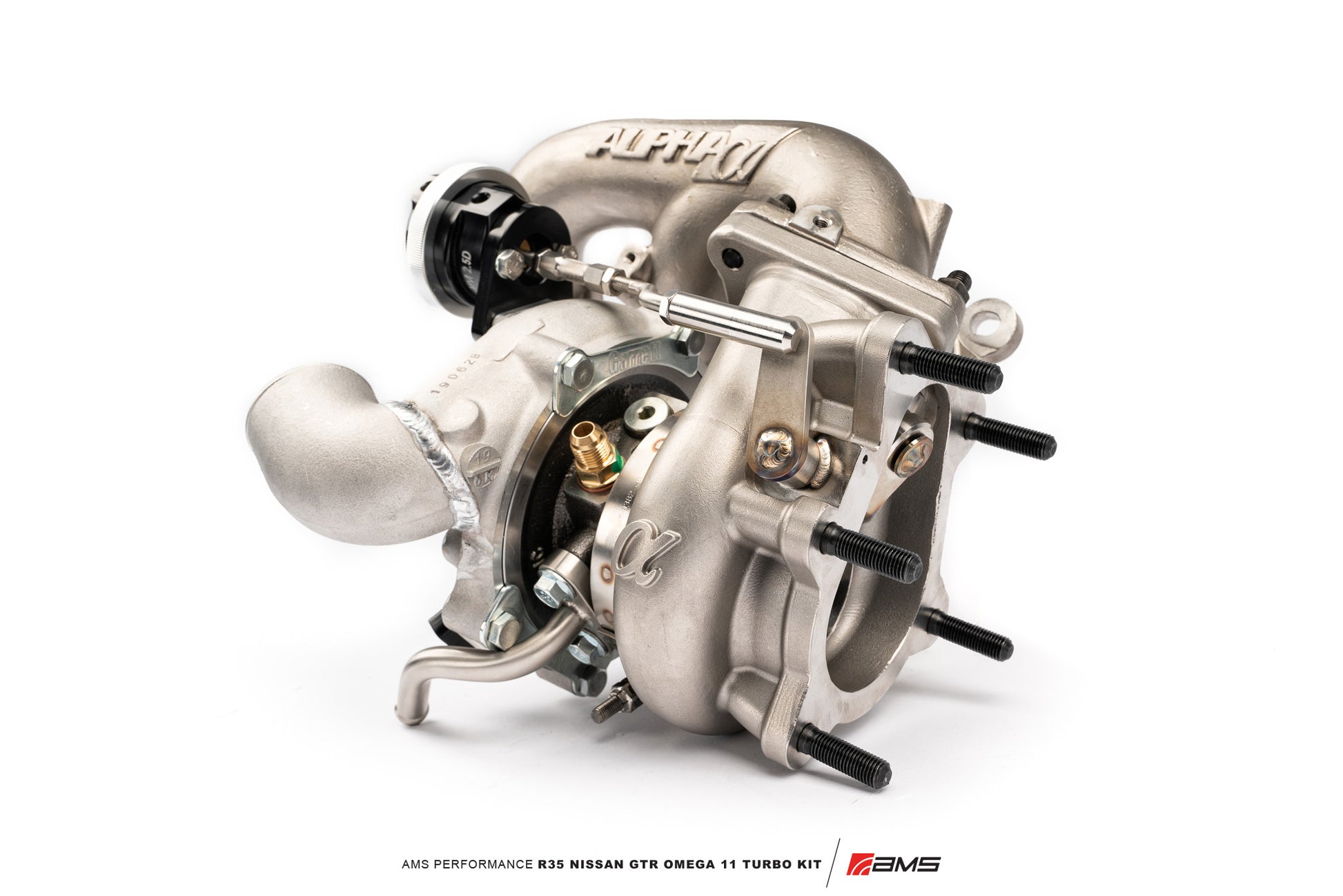 CS Motoring - AMS PERFORMANCE OMEGA 11 R35 GTR TURBO KIT for aftermarket VR38 E85 turbocharged engines