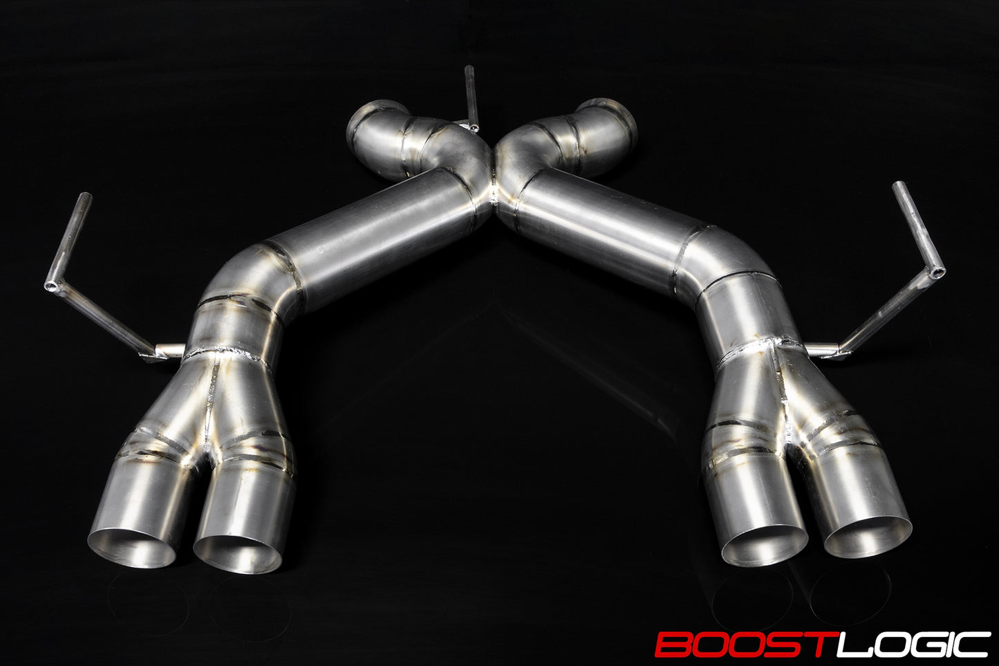 CS Motoring - Boost Logic McLaren MP4-12c / 650s Titanium Exhaust for aftermarket exotic supercars turbo spool horsepower aggressive loud sound