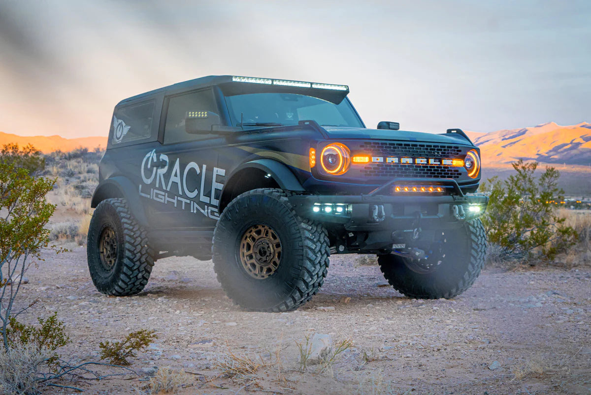 ORACLE LIGHTING OCULUS BI-LED PROJECTOR HEADLIGHTS FOR 21+ FORD BRONCO for overland offroad head light lighting LED ecoboost performance bright