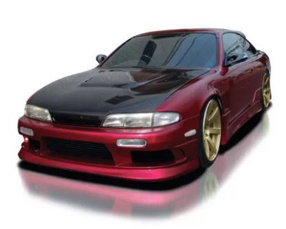 Origin Stream Aero Nissan 240SX S14 (Zenki) 95-96 for aftermarket racing sr20 sr20det tf togue body kit Zenki