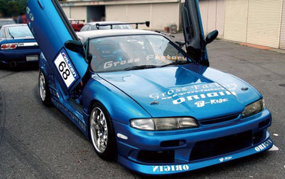 Origin Stream Aero Nissan 240SX S14 (Zenki) 95-96 for aftermarket racing sr20 sr20det tf togue body kit Zenki jdm