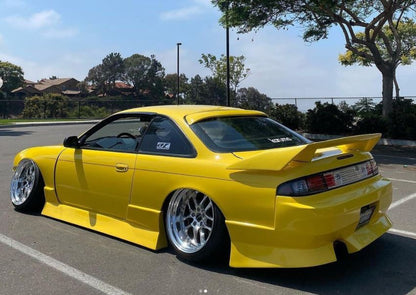 Origin Aggressive Front Bumper Nissan 240SX (S14 Zenki) 95-96 for aftermarket sr20 sr20det tf togue drift drifting jdm bodykit - CS Motoing