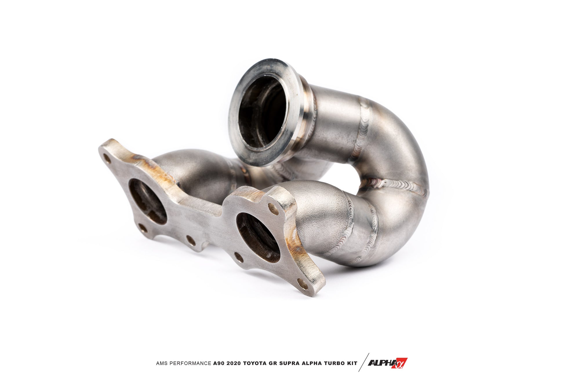 AMS PERFORMANCE A90 2020 TOYOTA GR SUPRA ALPHA 6 GTX3076 GEN II RACE TURBO KIT aftermarket racing boost and boosted turbocharged aftermarket race cars