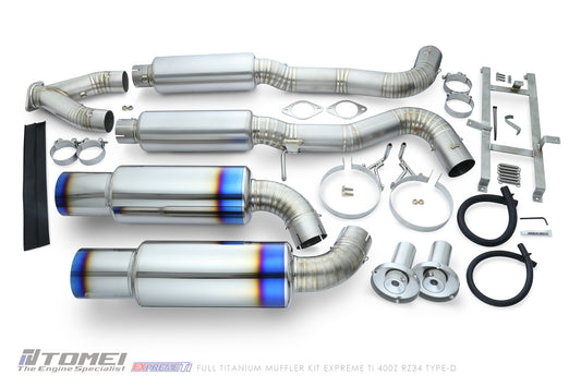 CS Motoring - Tomei Expreme Full Titanium Dual Exit Catback Nissan Z 2023+ for aftermarket loud exhaust sound track street jdm VR30