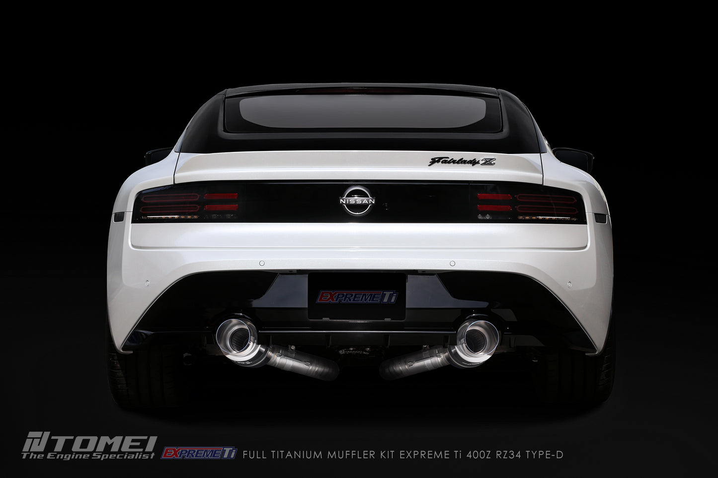 CS Motoring - Tomei Expreme Full Titanium Dual Exit Catback Nissan Z 2023+ for aftermarket loud exhaust sound track street jdm VR30