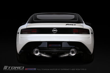 CS Motoring - Tomei Expreme Full Titanium Dual Exit Catback Nissan Z 2023+ for aftermarket loud exhaust sound track street jdm VR30