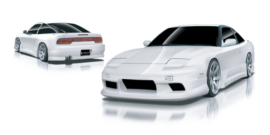 Origin Urban Line Aero Nissan 180sx rear bumper sr20 sr20det tf togue jdm full kit CS Motoring