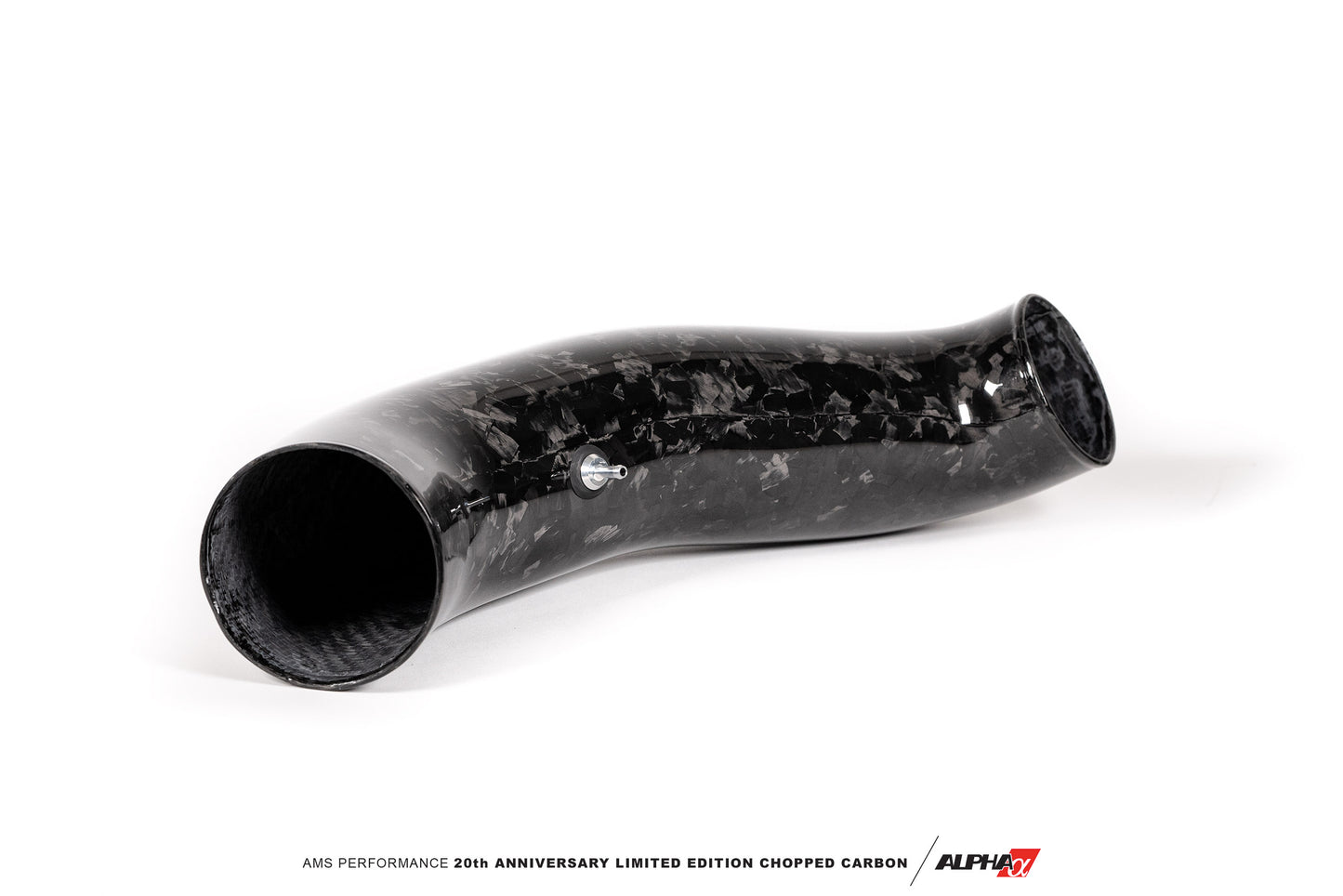 AMS PERFORMANCE 2015-2019 VW GOLF R MK7 CHOPPED CARBON FIBER INTAKE SYSTEM - boost tuning horsepower airflow