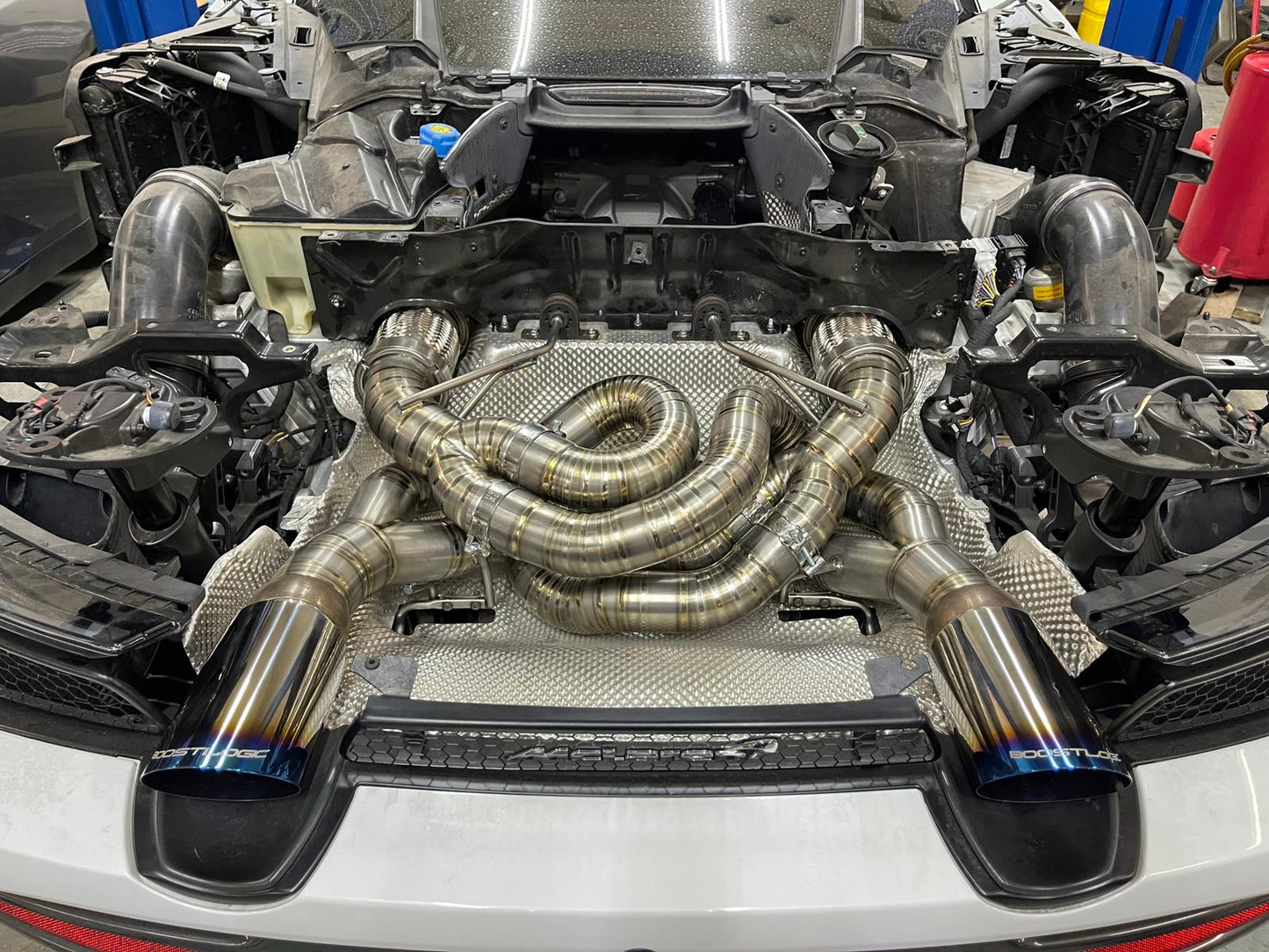 Boost Logic 720s Titanium Exhaust System