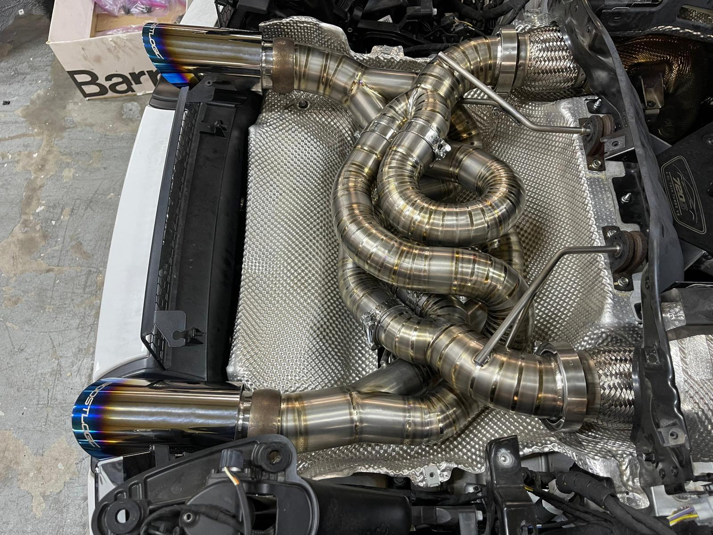 Boost Logic 720s Titanium Exhaust System