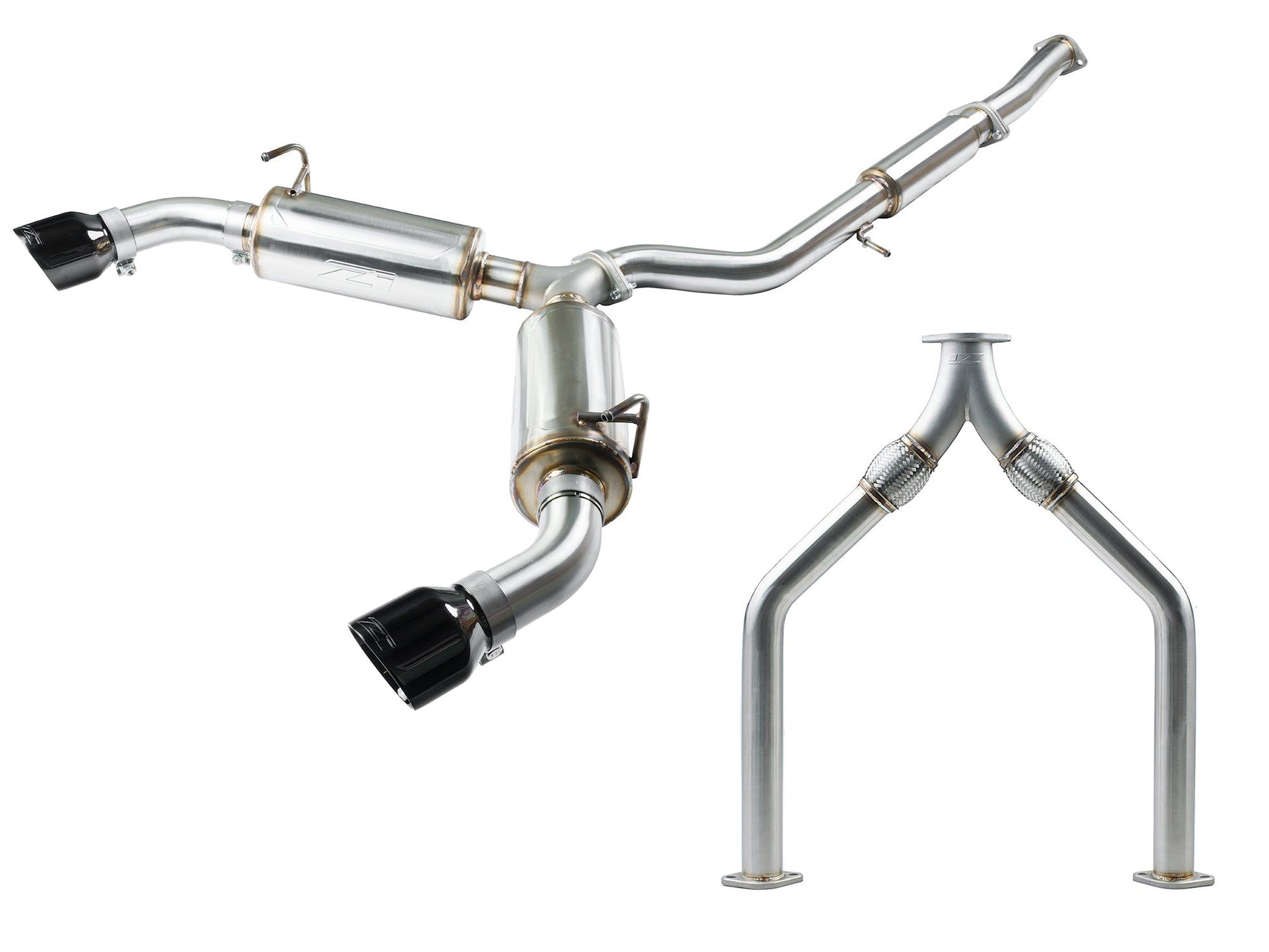 CS Motoring - Z1 Q60 Cat-Back Touring Exhaust for boosted VR30 engines for racing and turbocharged cars