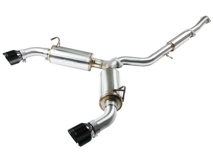 CS Motoring - Z1 Q60 Cat-Back Touring Exhaust for boosted VR30 engines for racing and turbocharged cars