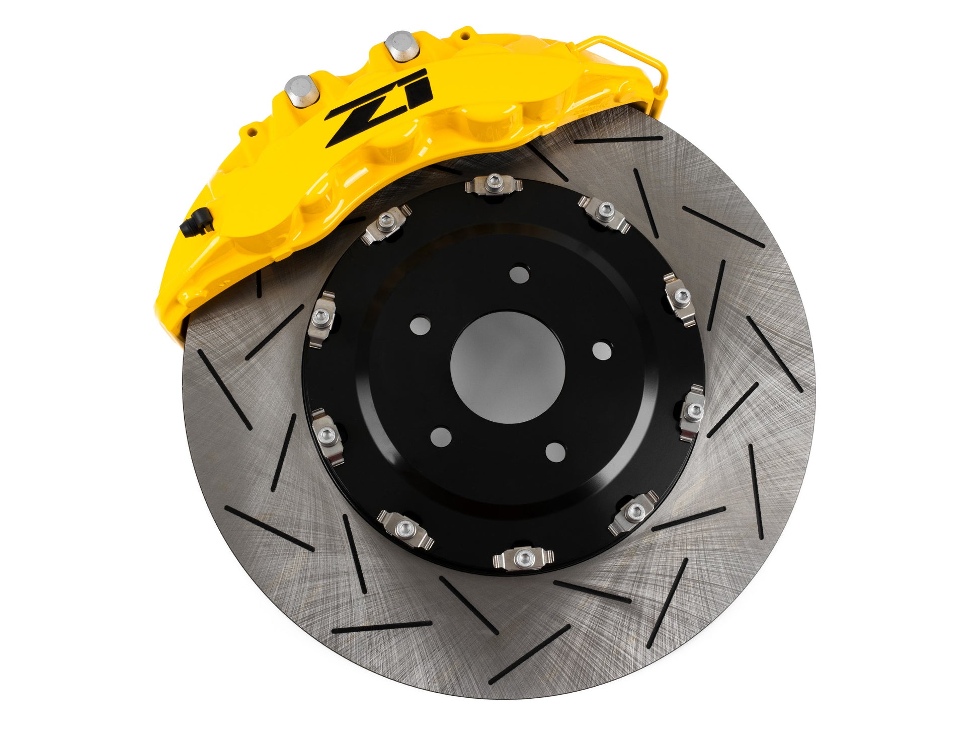 CS Motoring - Z1 2023+ Nissan Z Track Big Brake Kit (Front & Rear) for aftermarket braking track street stopping power yellow