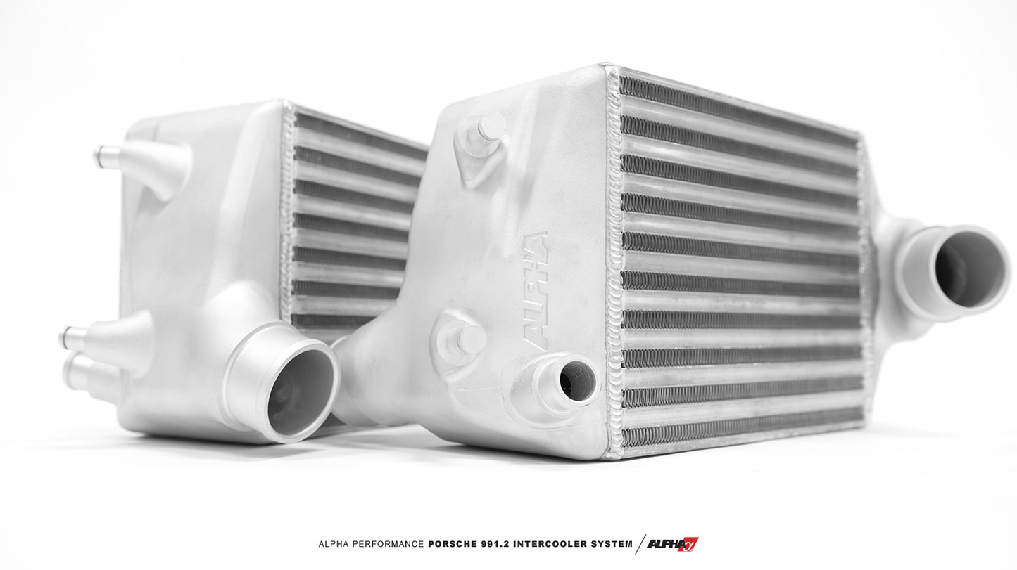 CS Motoring - AMS PERFORMANCE PORSCHE 991.2 CARRERA INTERCOOLER SYSTEM for aftermarket turbocharged 911