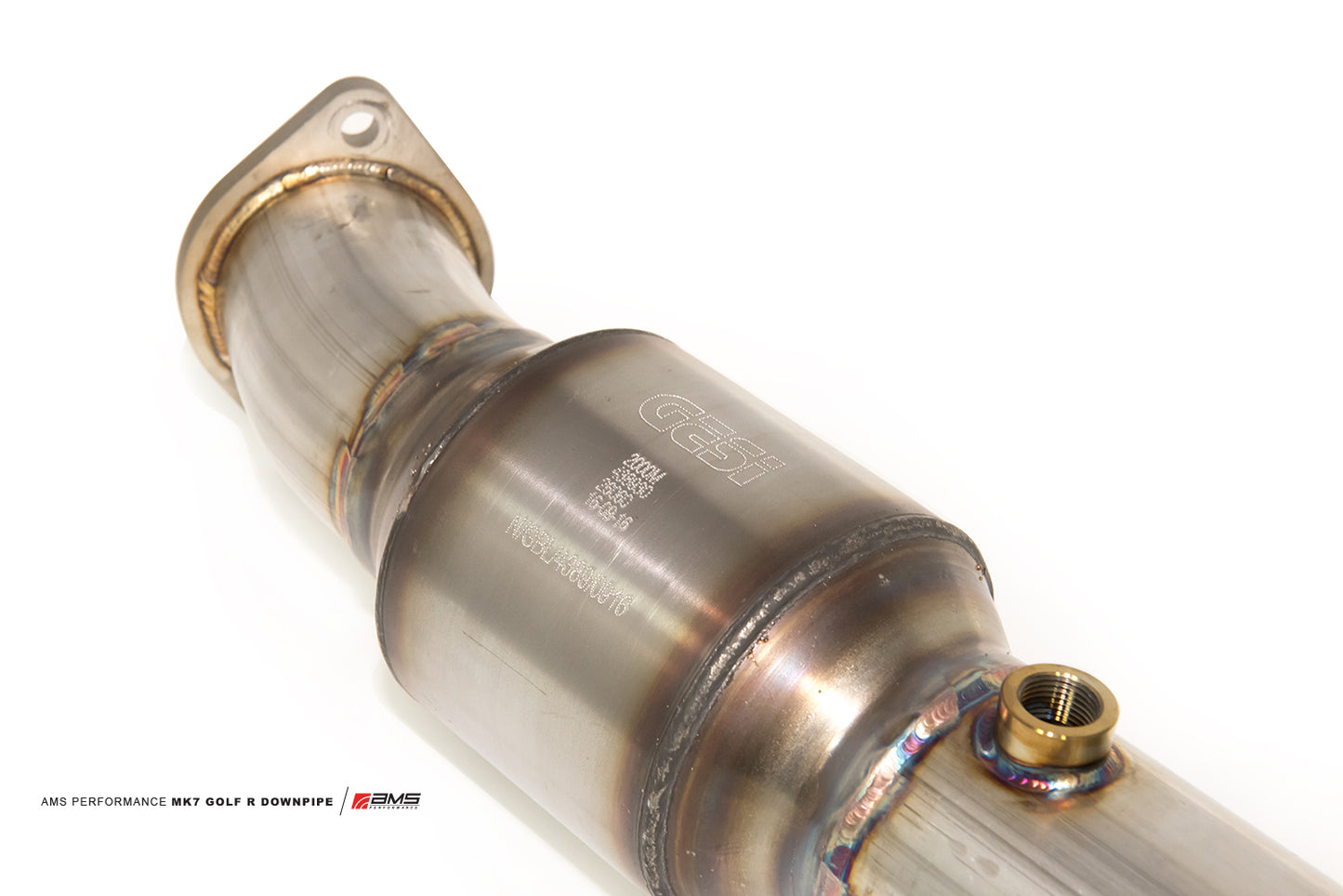 AMS PERFORMANCE 2015-2019 VW GOLF R MK7 3″ DOWNPIPE