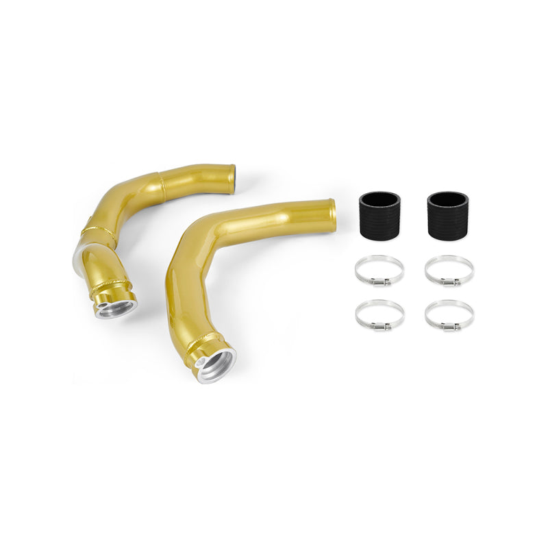 Mishimoto 2015-2020 BMW F80 M3/M4 Intercooler Pipe Kit -CS Motoring for aftermarket powdercoat air water performance gold