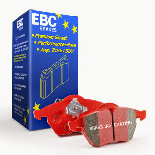 CS Motoring - EBC 2002-2003 Subaru WRX Redstuff Rear Brake Pads for aftermarket street track subi subie racing