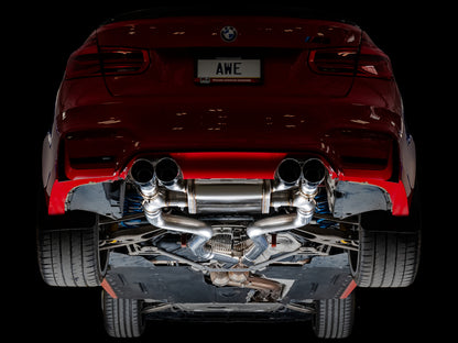 CS Motoring - AWE Tuning BMW F8X M3/M4 SwitchPath Catback Exhaust for awd rwd F80 F82 euro turbo boosted loud racing cars valved