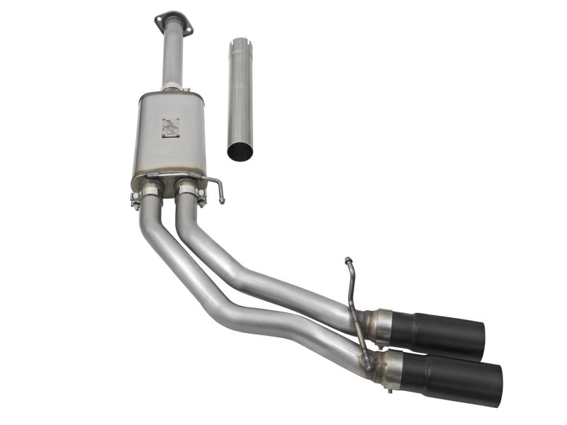 aFe Rebel Series 3 IN to 2-1/2 IN 409 Stainless Steel Cat-Back Exhaust System 15-20 F-150 Ecoboost