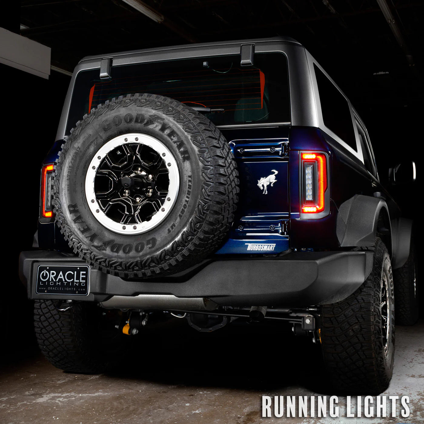 Oracle Lighting 21-22 Ford Bronco Flush Style LED Taillights for aftermarket offroad overland 4x4 lighting