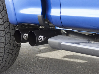 aFe Rebel Series 3 IN to 2-1/2 IN 409 Stainless Steel Cat-Back Exhaust System 15-20 F-150 Ecoboost