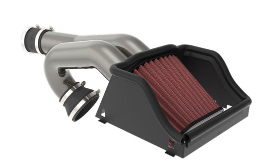 CS Motoring - K&N 2015-23 Ford F-150 2.7/3.5L V6 Performance Air Intake System for aftermarket offroad road turbo spool horsepower