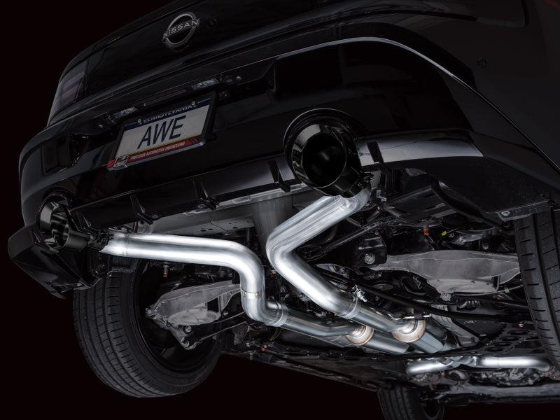 CS Motoring - AWE 2023 Nissan Z RZ34 RWD Track Edition Catback Exhaust for aftermarket VR30 manual automatic downpipe loud sound turbo spool