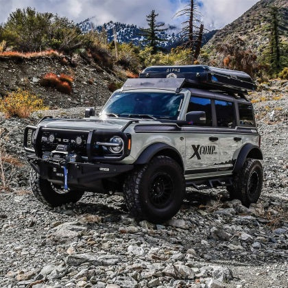 CS Motoring - Westin 21-23 Ford Bronco w/ XTS Front Bumper Brush Guard for aftermarket offroad dirt overland protection exterior ecoboost turbo