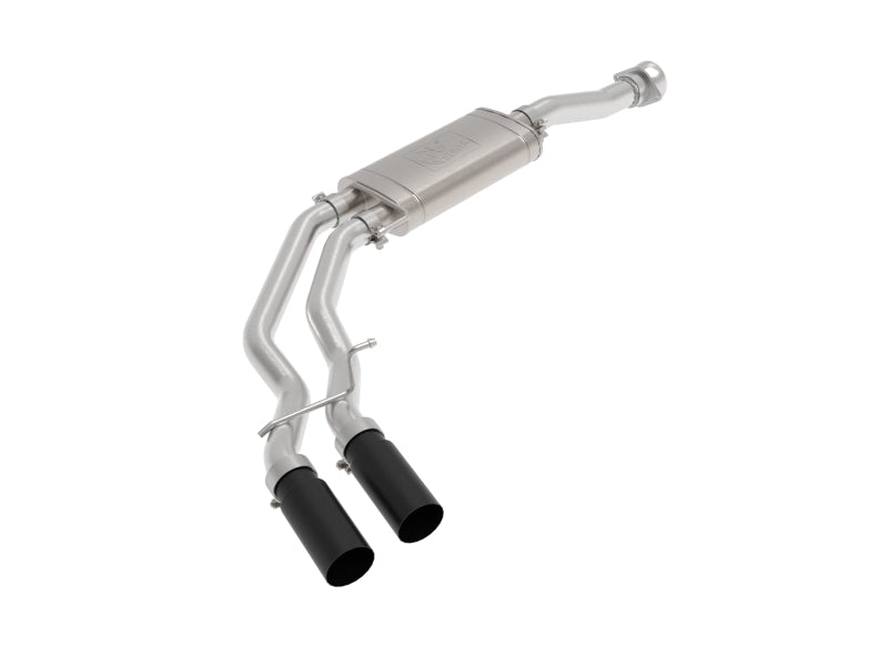 aFe Rebel Series 3in 409 SS Cat Back Exhaust w/ Black Tips 21-23 Ford F-150 Raptor V6-3.5L