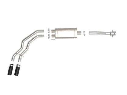 aFe Rebel Series 3in 409 SS Cat Back Exhaust w/ Black Tips 21-23 Ford F-150 Raptor V6-3.5L