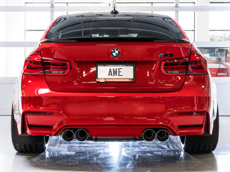 CS Motoring - AWE Tuning BMW F8X M3/M4 SwitchPath Catback Exhaust for awd rwd F80 F82 euro turbo boosted loud racing cars valved