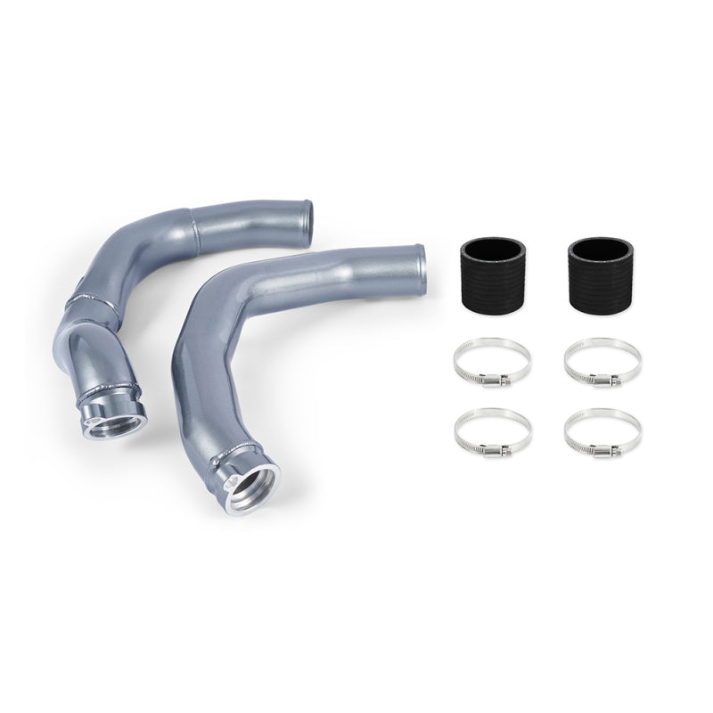 Mishimoto 2015-2020 BMW F80 M3/M4 Intercooler Pipe Kit -CS Motoring for aftermarket powdercoat air water performance silver