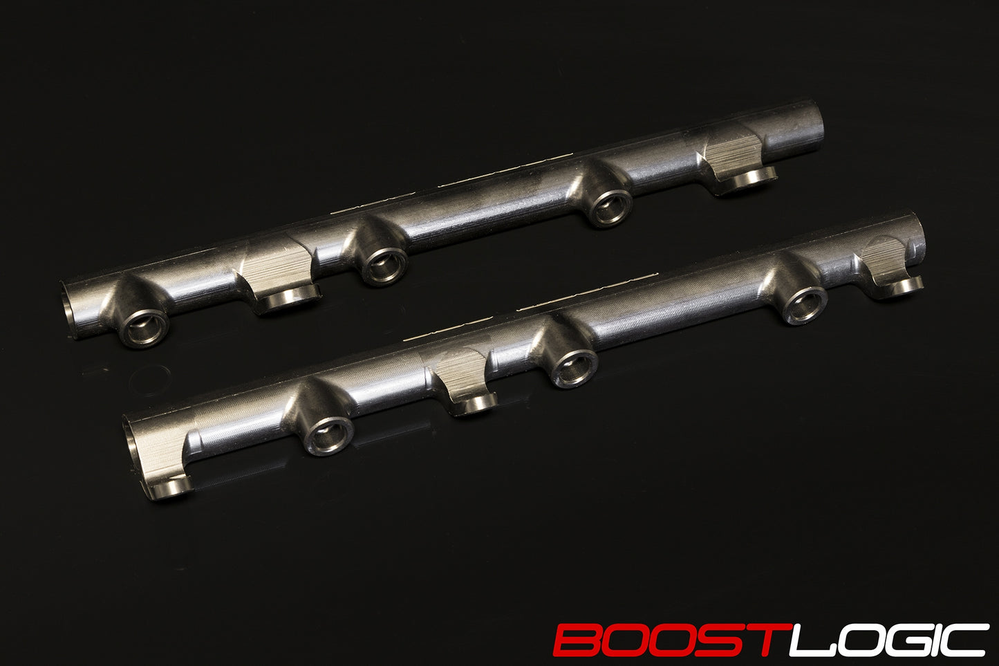 CS Motoring - Boost Logic Fuel Rail (Pair Only) R35 Nissan GTR 09+ for aftermarket flex fuel e85 fueling on turbo boosted vr38 racing engine