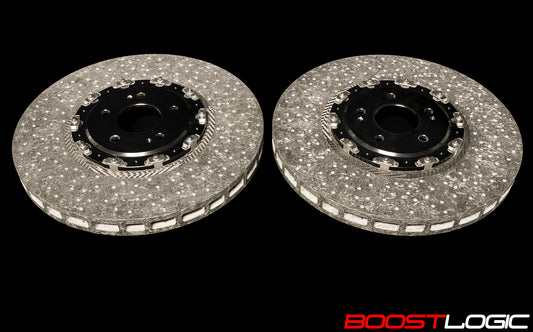 CS Motoring - Boost Logic R35 GTR Carbon Ceramic Brake Kit Front Only