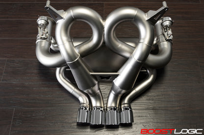 CS Motoring - Boost Logic Lamborghini Aventador Exhaust for aftermarket v12 loud aggressive power and sound