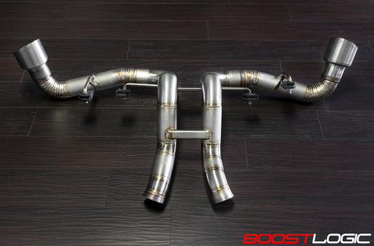 CS Motoring - Boost Logic 570S Titanium Exhaust mclaren supercar loud flames for aftermarket fast racing cars