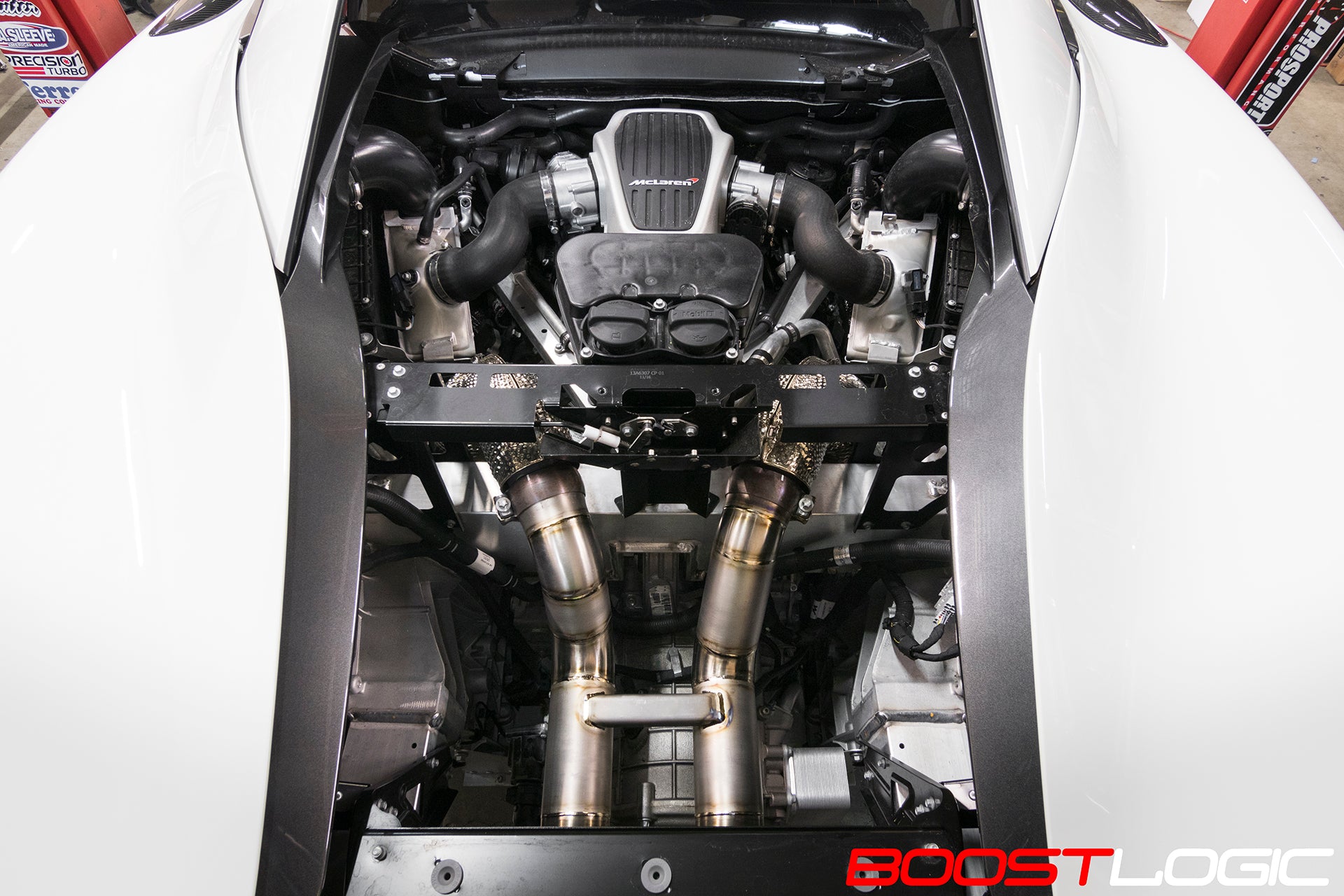 CS Motoring - Boost Logic 570S Titanium Exhaust mclaren supercar loud flames for aftermarket fast racing cars