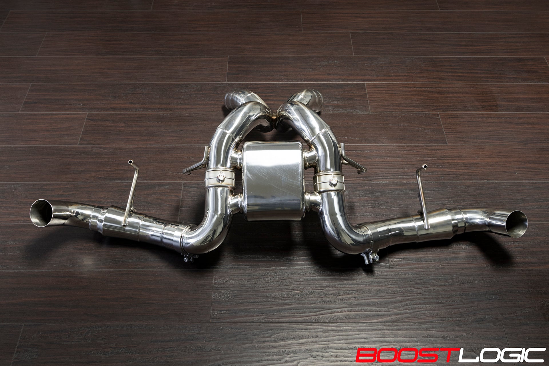 CS Motoring - Boost Logic McLaren 570S Stainless Exhaust for aftermarket exotic sports loud spool turbo engine