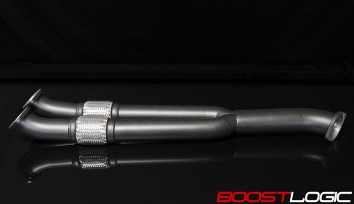 CS Motoring - Boost Logic Midpipe (Y-Pipe) Nissan R35 GTR 09+ (Coated) for aftermarket horsepower loud exhaust spool sound on vr38