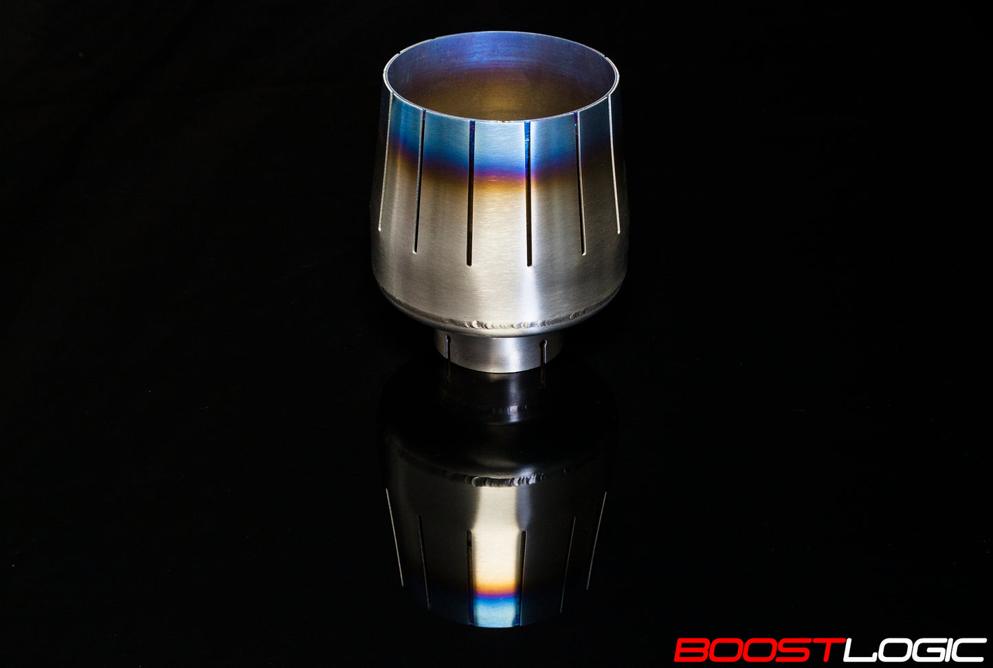 CS Motoring - Boost Logic R35 F16 Titanium Exhaust Tip Nissan GTR 09+ aftermarket 