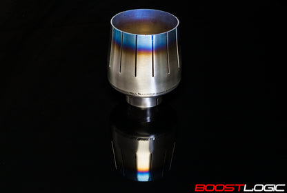 CS Motoring - Boost Logic R35 F16 Titanium Exhaust Tip Nissan GTR 09+ aftermarket 