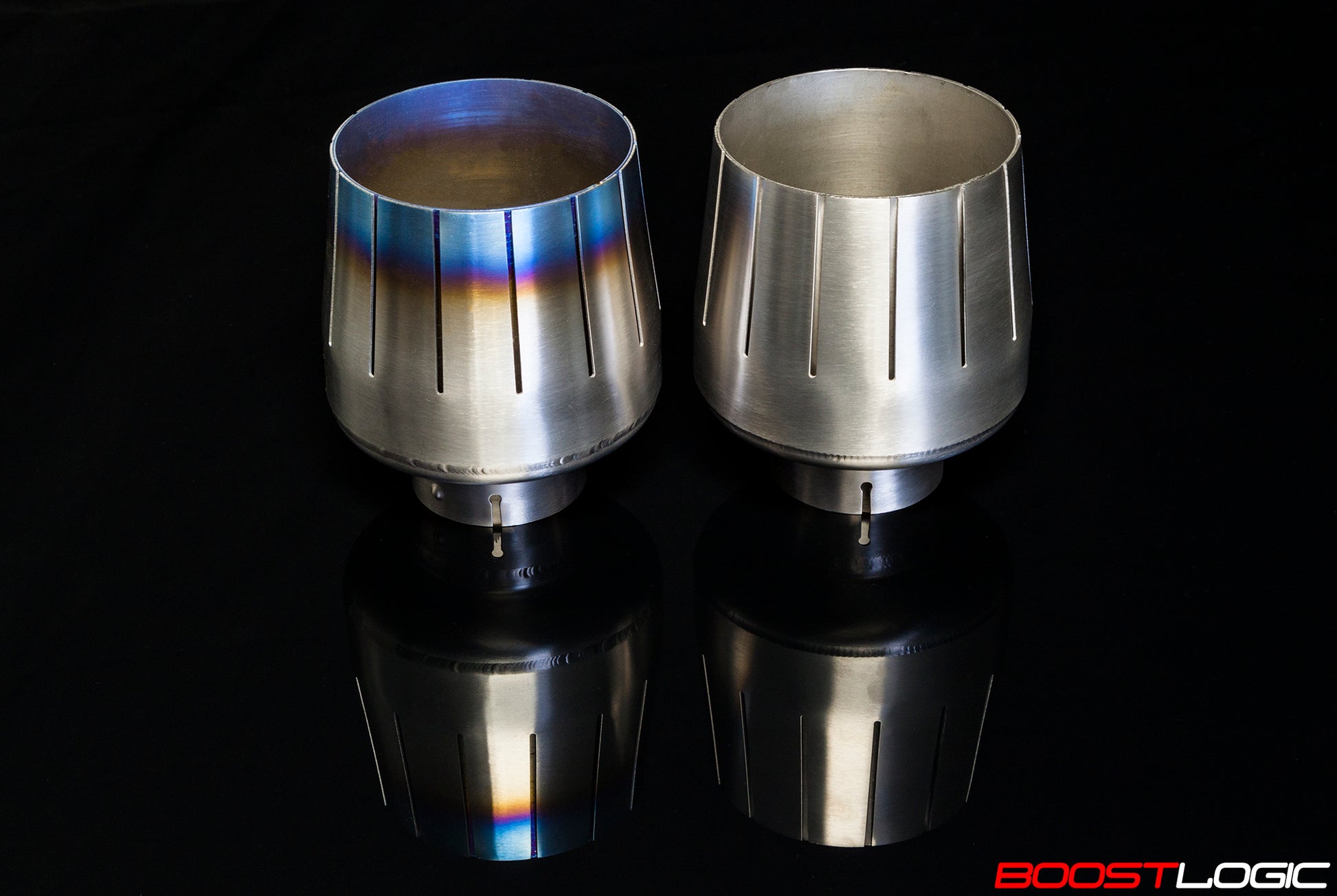 CS Motoring - Boost Logic R35 F16 Titanium Exhaust Tip Nissan GTR 09+ aftermarket 