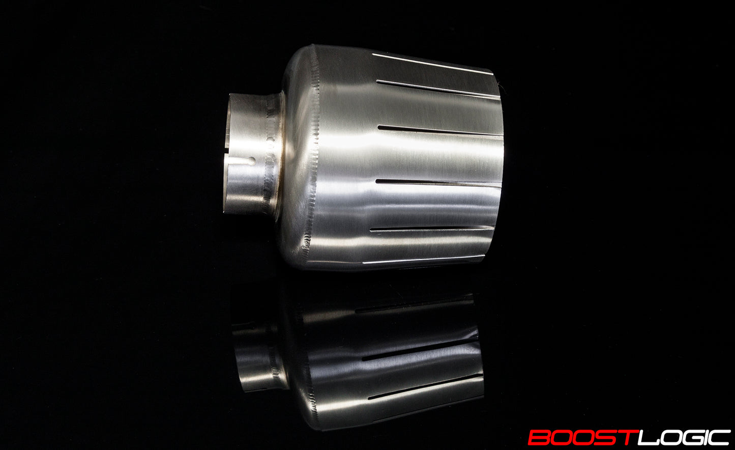 CS Motoring - Boost Logic R35 F16 Titanium Exhaust Tip Nissan GTR 09+ aftermarket 