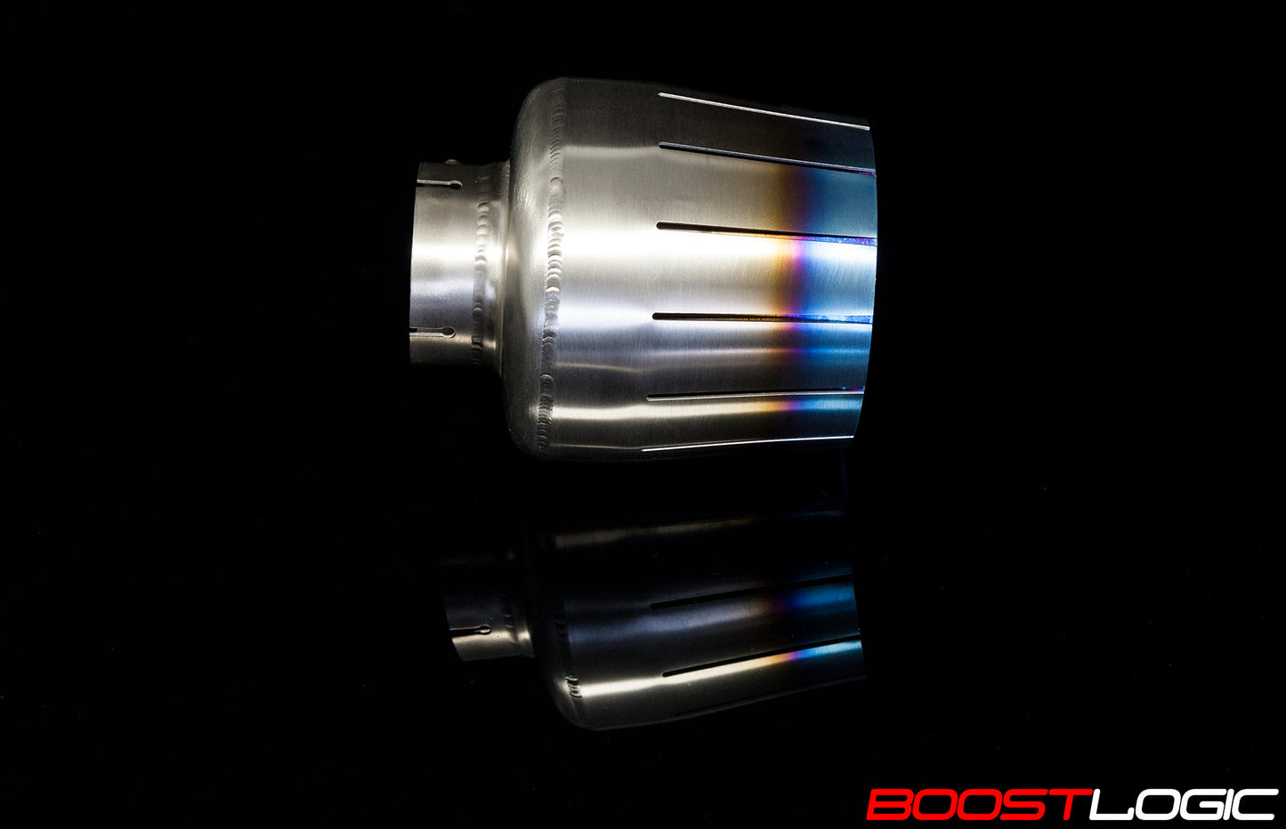 CS Motoring - Boost Logic R35 F16 Titanium Exhaust Tip Nissan GTR 09+ aftermarket 