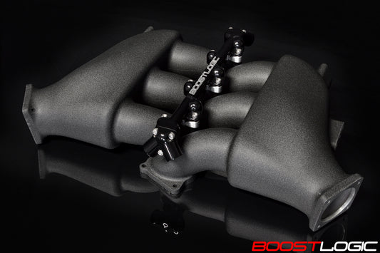 CS Motoring - Boost Logic V2 Intake Manifold Nissan R35 GT-R 09+ for aftermarket racing e85 flex fuel drag roll racing vr38 engine builds