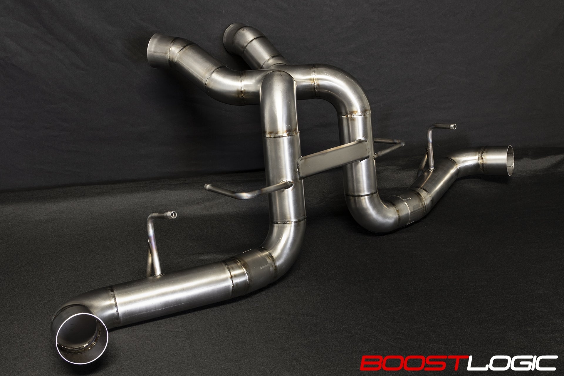 CS Motoring - Boost Logic 570S Titanium Exhaust mclaren supercar loud flames for aftermarket fast racing cars