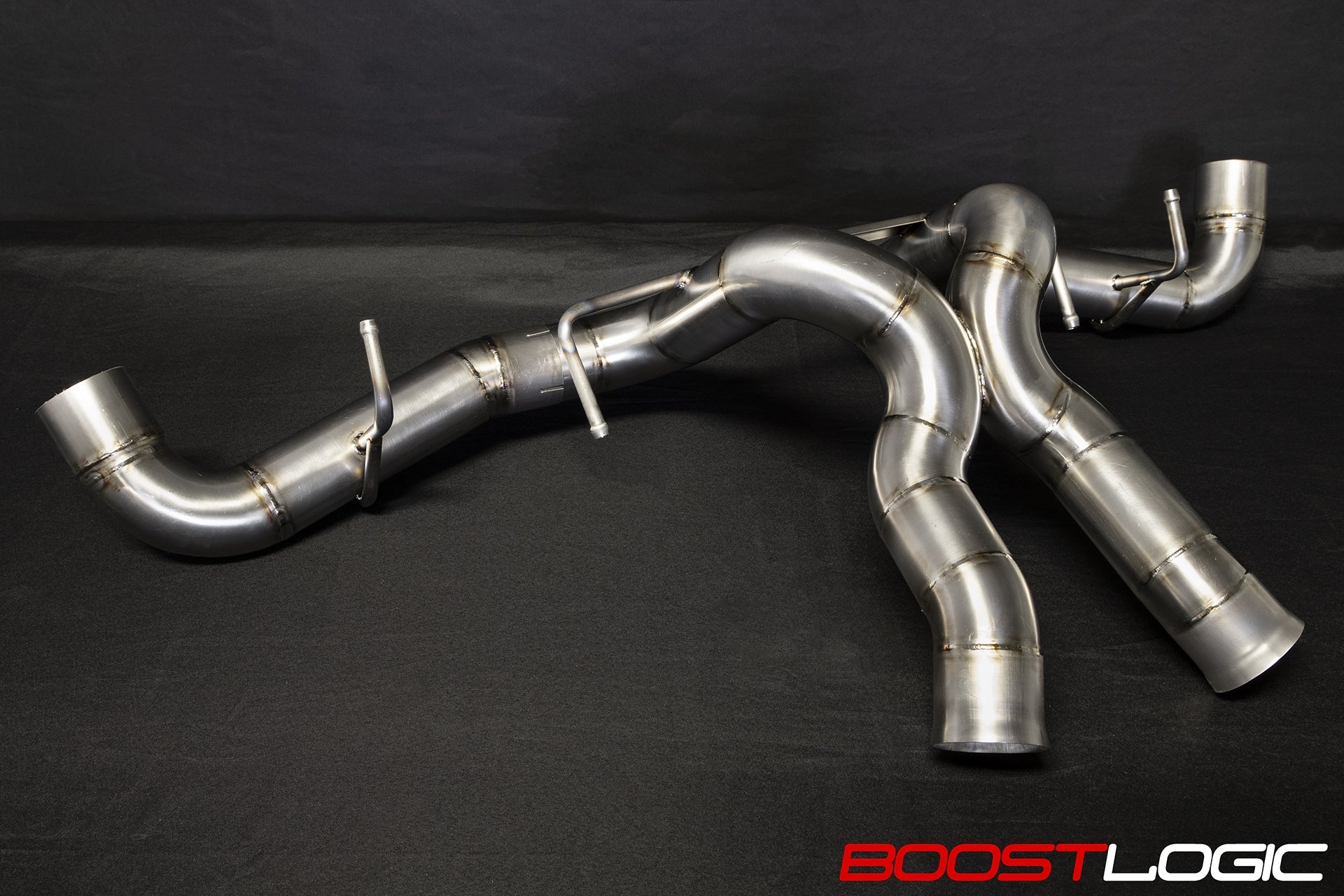 CS Motoring - Boost Logic 570S Titanium Exhaust mclaren supercar loud flames for aftermarket fast racing cars