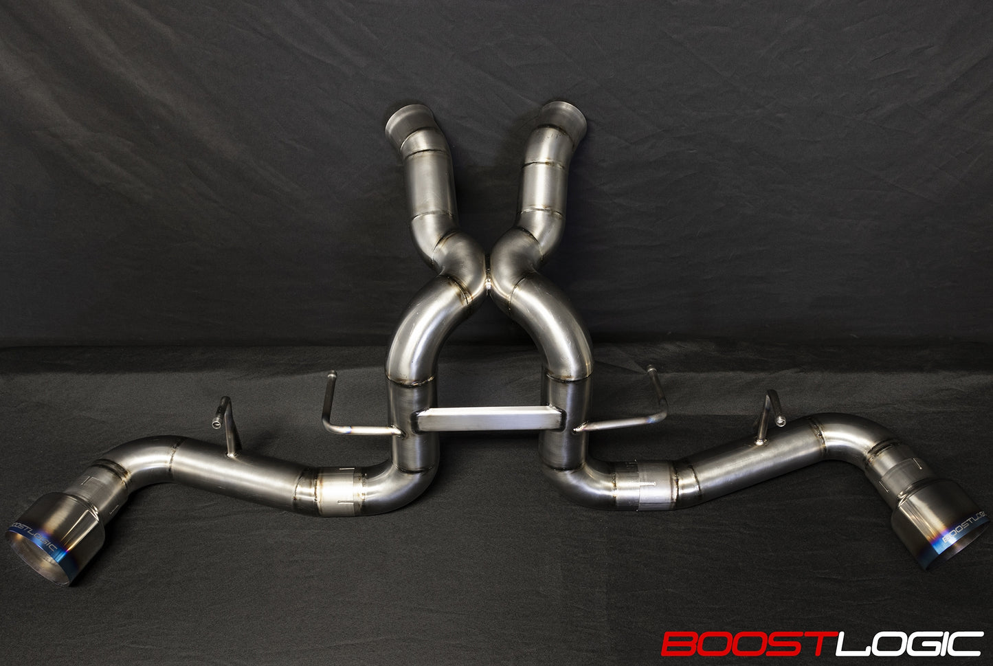 CS Motoring - Boost Logic 570S Titanium Exhaust mclaren supercar loud flames for aftermarket fast racing cars