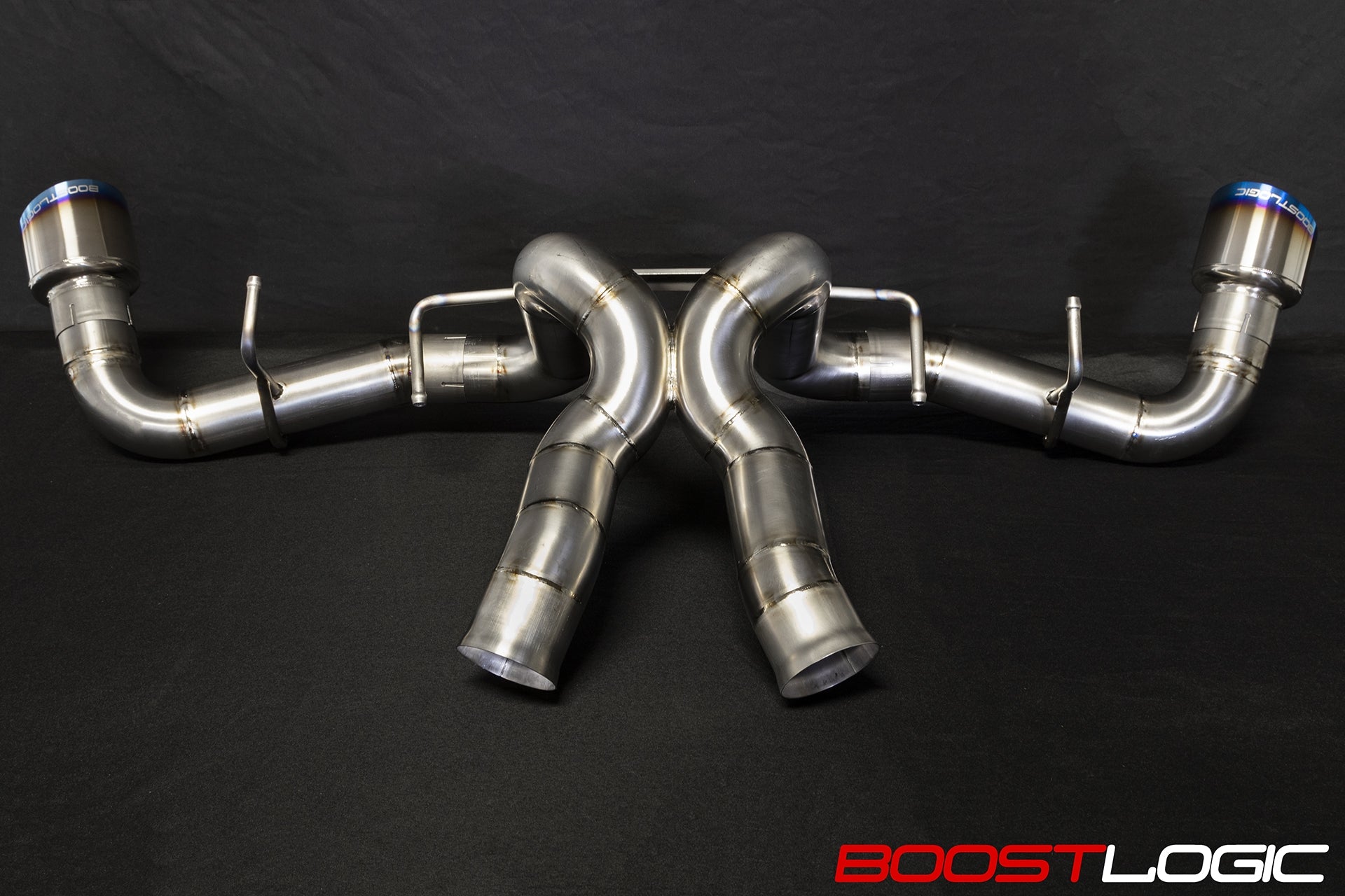 CS Motoring - Boost Logic 570S Titanium Exhaust mclaren supercar loud flames for aftermarket fast racing cars