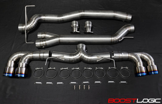 CS Motoring - Boost Logic Magnum Nissan GTR R35 Exhaust for aftermarket vr38 horsepower boost spool vr38 engine